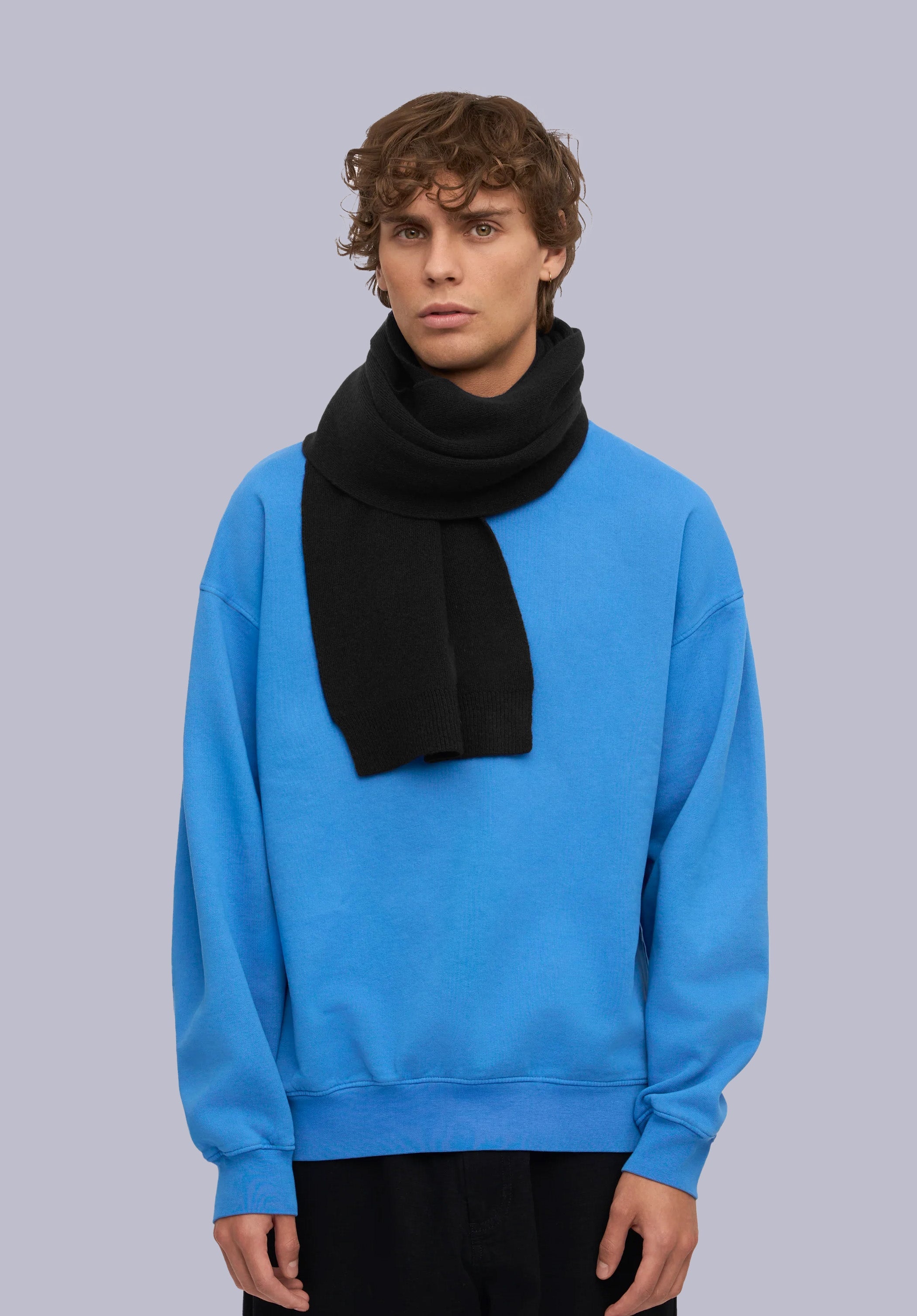 EBONY MERINO MUFFLER