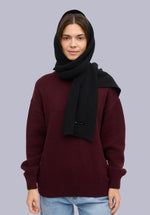 Load image into Gallery viewer, EBONY MERINO MUFFLER
