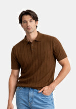 Load image into Gallery viewer, CEDAR RIBBED POLO
