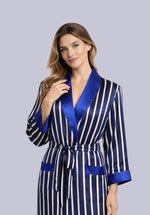 Load image into Gallery viewer, JADE LUXURE SILK ROBE SET
