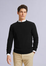 Load image into Gallery viewer, EBONY MERINO CREW SWEATER

