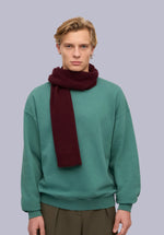 Load image into Gallery viewer, GARNET  MERINO MUFFLER
