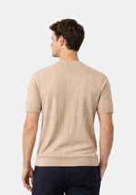Load image into Gallery viewer, SUMMER CHAMPAGNE MERINO RIB TEE
