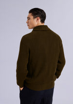 Load image into Gallery viewer, BRUNETTE MERINO SHAWL CARDIGAN
