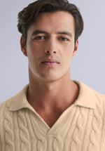 Load image into Gallery viewer, TUSCAN MERINO POLO SWEATER
