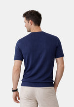 Load image into Gallery viewer, SUMMER AZURE MERINO RIB TEE
