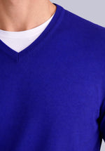 Load image into Gallery viewer, AZURE MERINO V NECK
