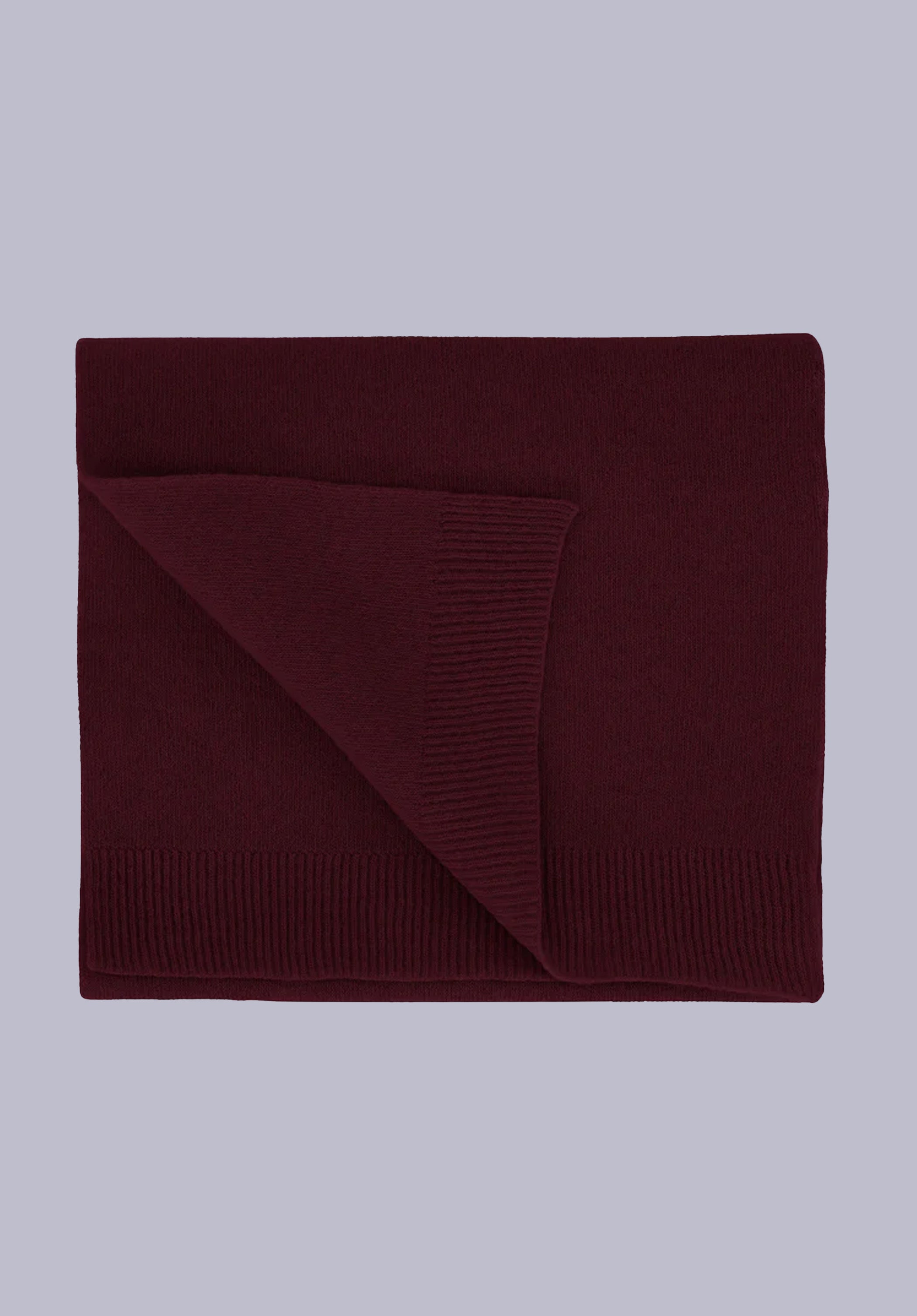 GARNET  MERINO MUFFLER