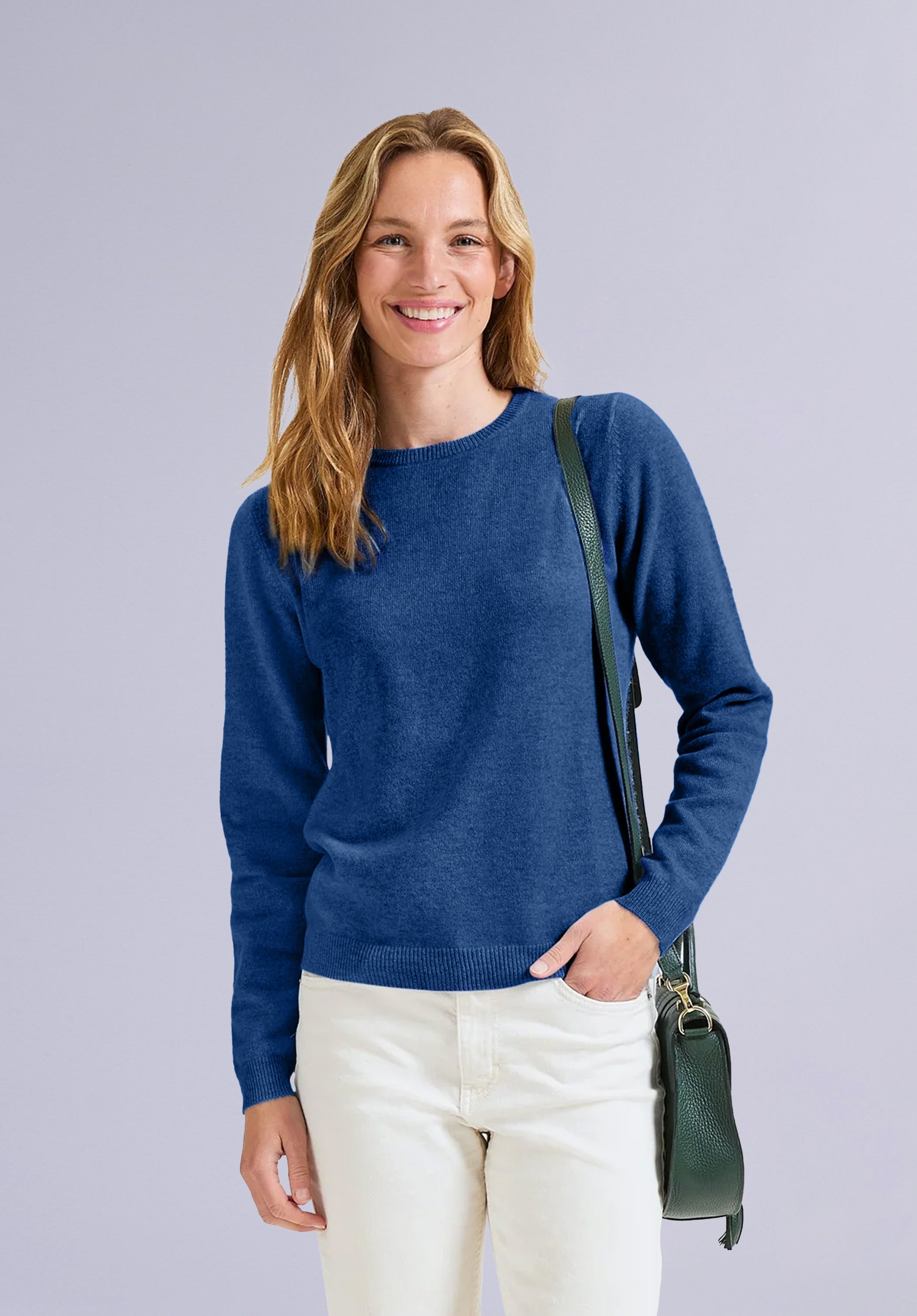 CALVEN MERINO CREW SWEATER