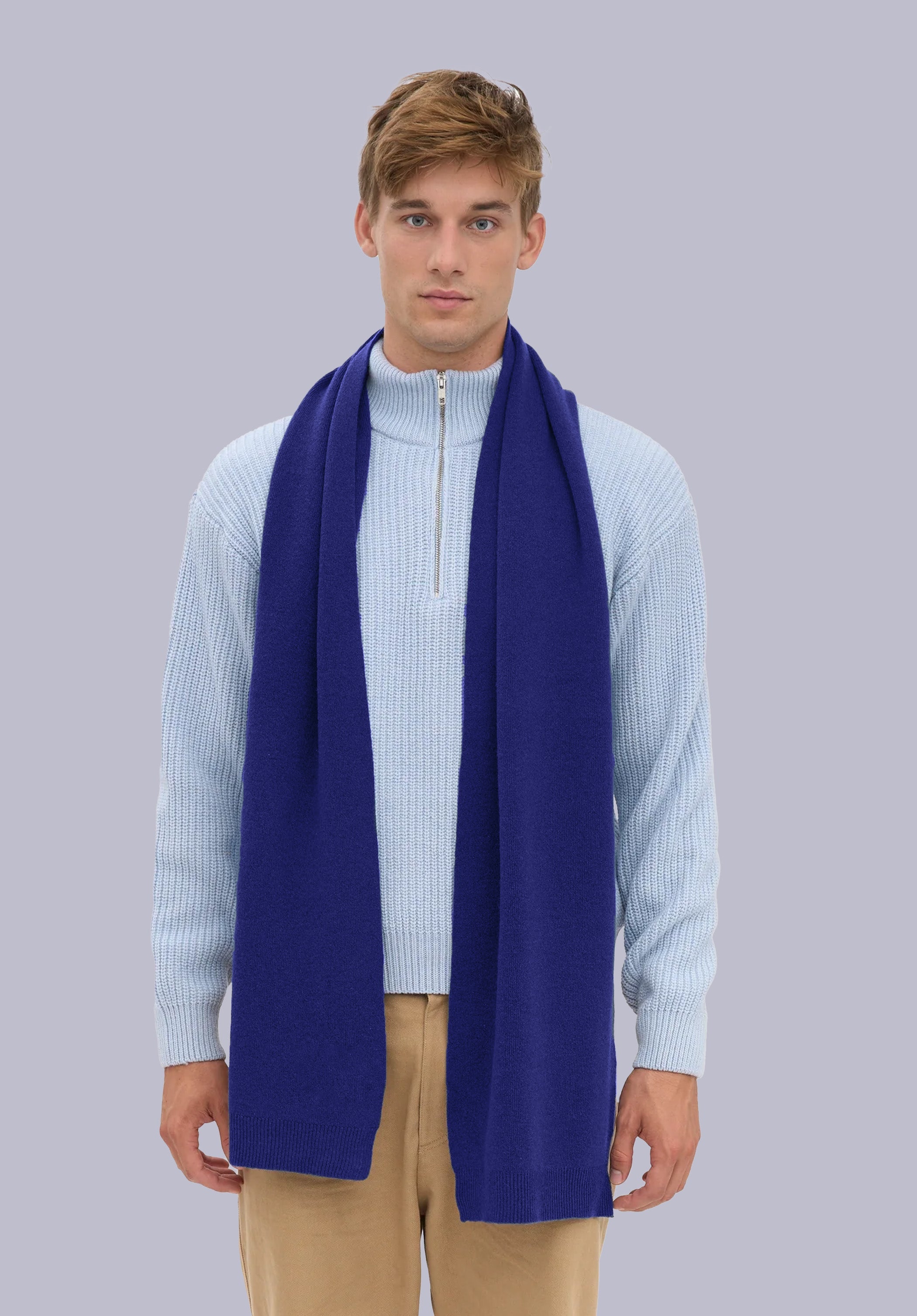 AZURE MERINO MUFFLER