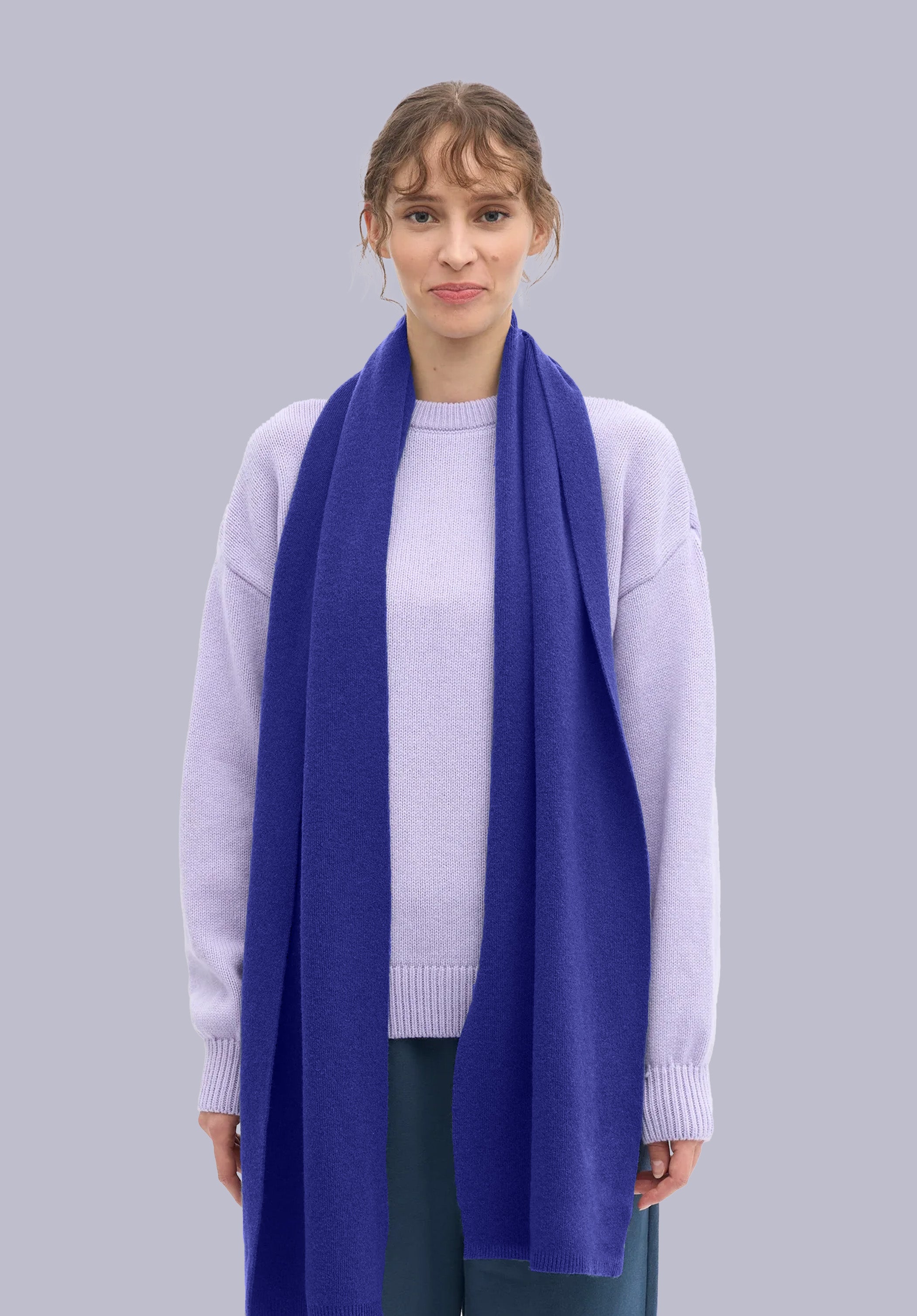 AZURE MERINO MUFFLER