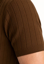 Load image into Gallery viewer, CEDAR RIBBED POLO
