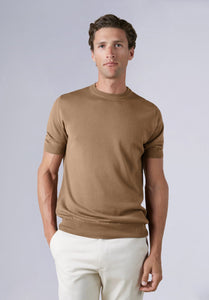 TAUPE SPRING LEAF TEE