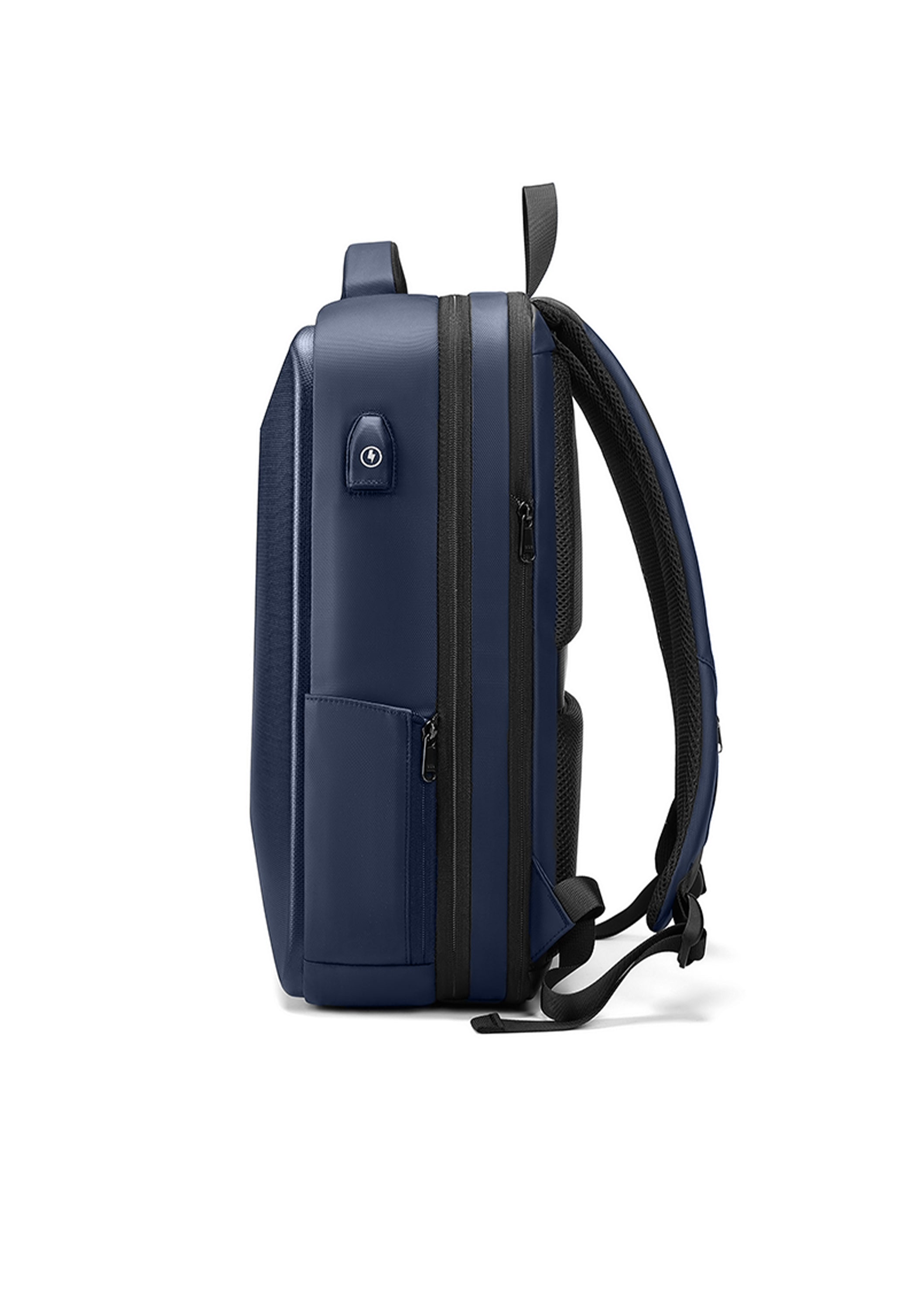 VOYAGER NAVY HARD SHELL BACKPACK