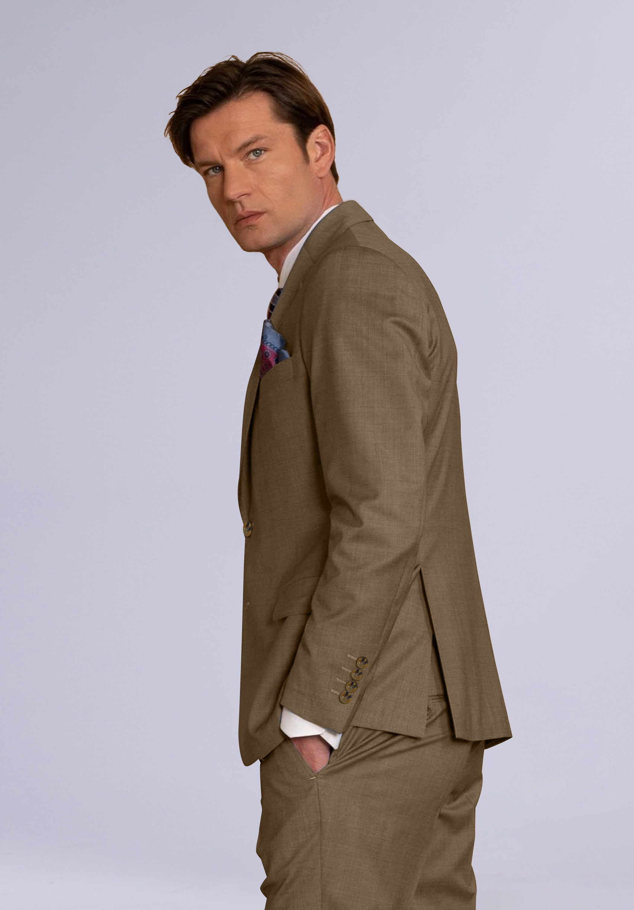KHAKI NOTCH JACKET