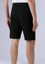 Load image into Gallery viewer, Onyx Cotton Linen Shorts
