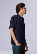 Load image into Gallery viewer, OXFORD HALF BAMBOO SILK SHIRT
