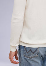 Load image into Gallery viewer, ECRU MERINO V NECK
