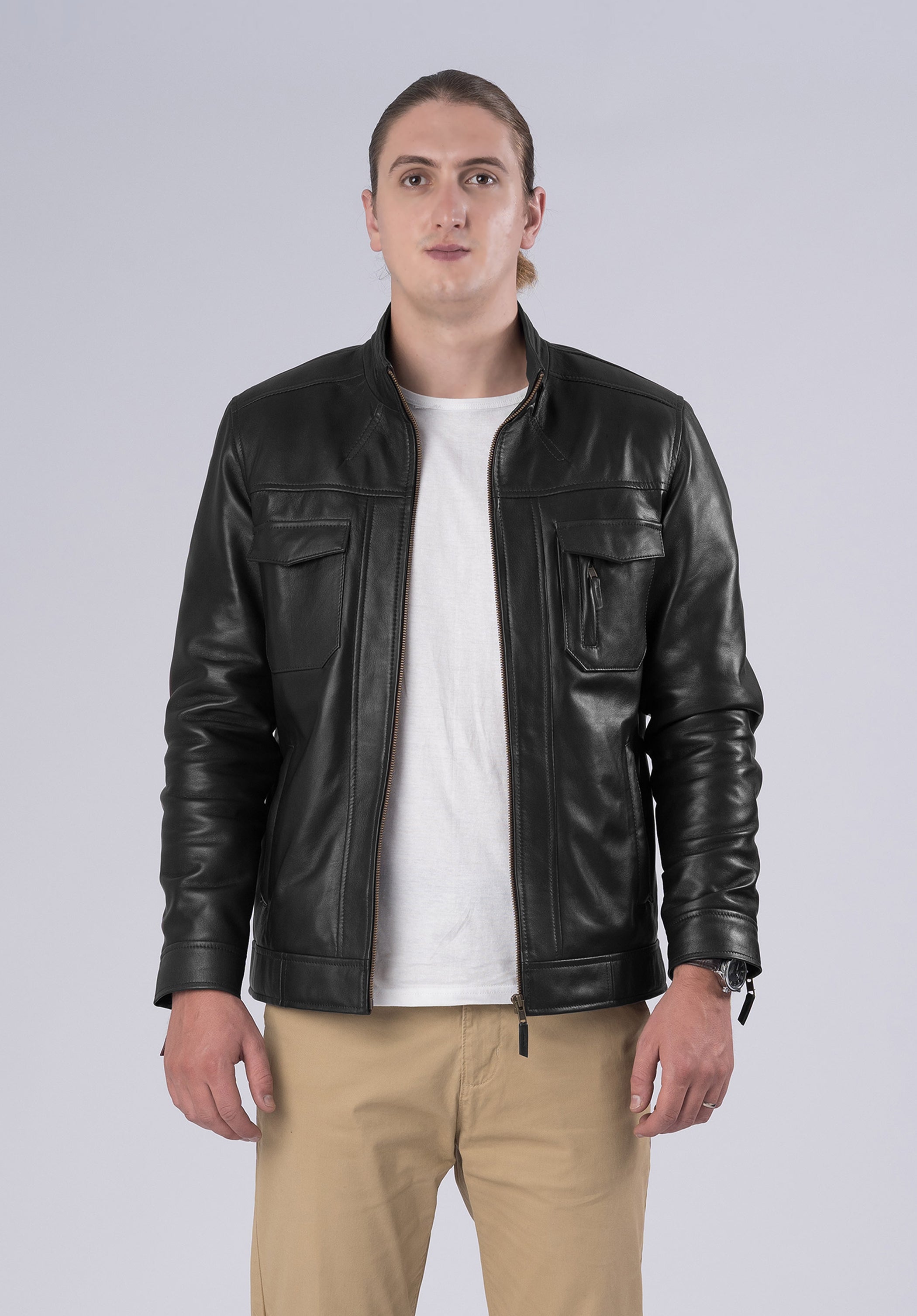 DAVID LEATHER JACKET