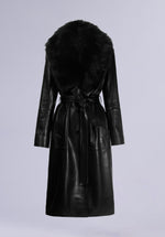 Load image into Gallery viewer, DAKOTA FUR LEATHER JACKET
