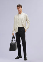 Load image into Gallery viewer, SNOW MERINO CARDIGAN
