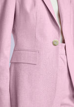 Load image into Gallery viewer, CORAL COTTON LINEN JACKET
