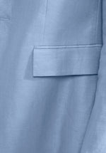 Load image into Gallery viewer, AQUA COTTON LINEN BLAZER
