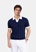 Load image into Gallery viewer, ROYAL JACQUARD POLO
