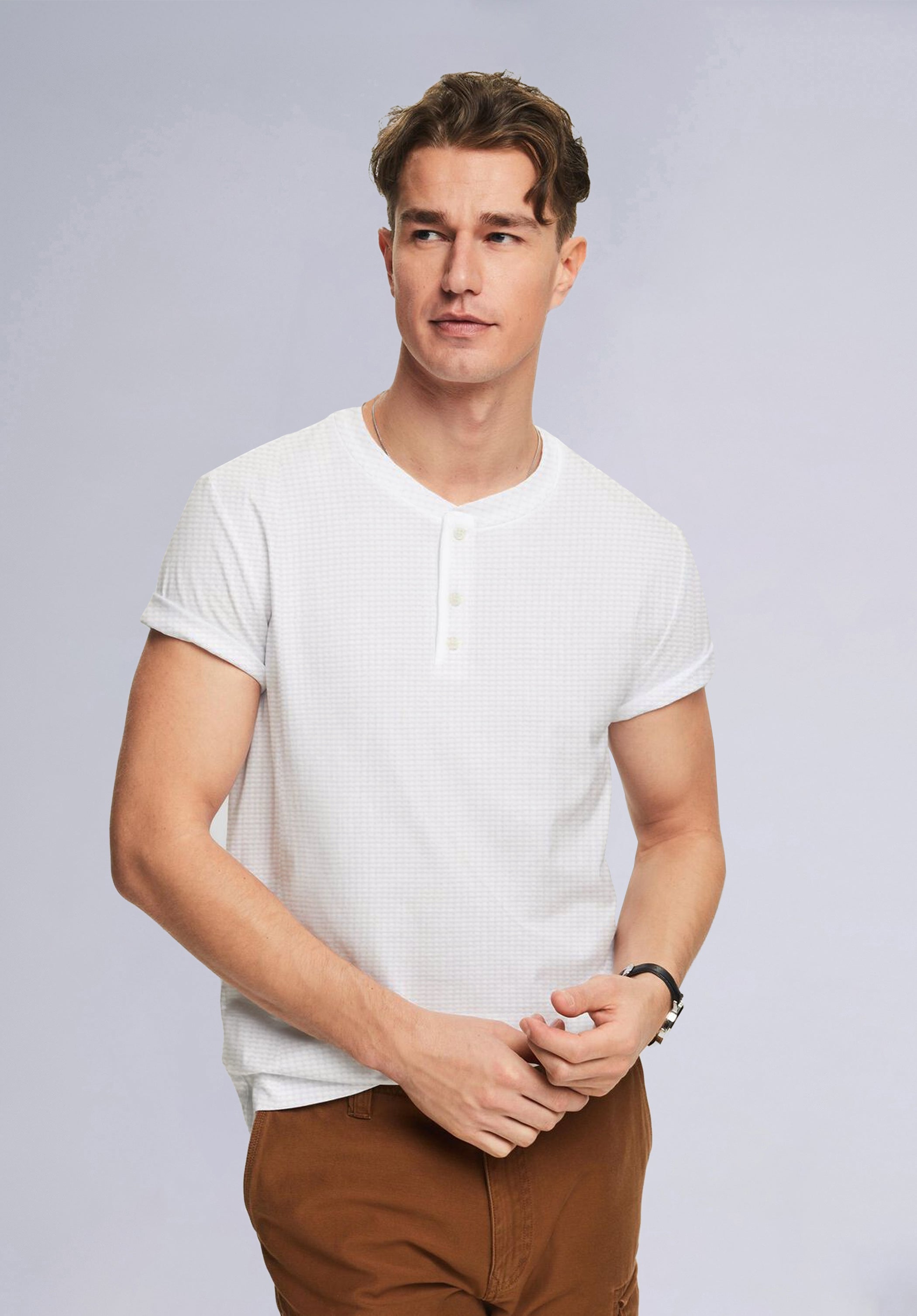 Snow Henley Shirt