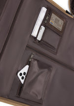 Load image into Gallery viewer, COGNAC DUFFLE BAG
