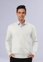Load image into Gallery viewer, PEARL MERINO V NECK
