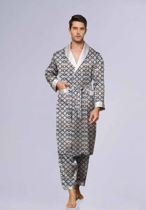 PEARL LUXURE SILK ROBE SET