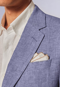 AQUA LINEN BLAZER