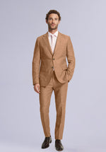 Load image into Gallery viewer, TAN LINEN BLAZER
