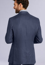 Load image into Gallery viewer, NAVY PEAK LINEN COAT
