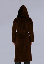 Load image into Gallery viewer, CARAMEL WINTER HOODIE ROBE
