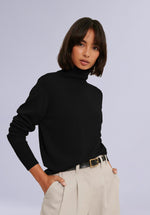 Load image into Gallery viewer, ONYX MERINO HIGH NECK
