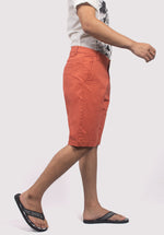 Load image into Gallery viewer, Vermilion Cotton Shorts
